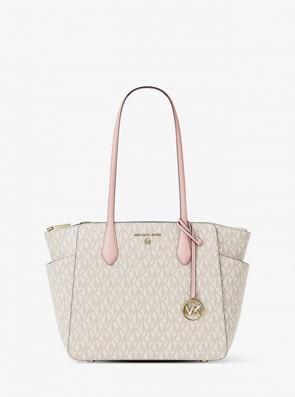 MICHAEL Michael Kors Marilyn Medium Signature Logo Tote Bag