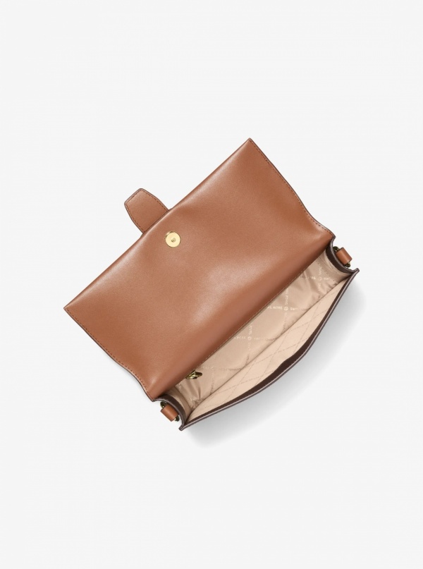 Greenwich Medium Signature Logo Convertible Crossbody Bag