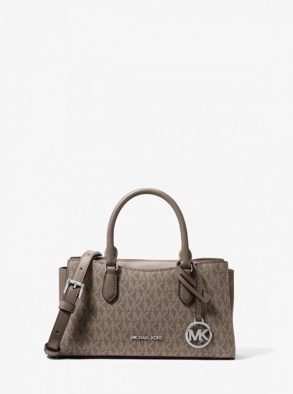 Arden Small Signature Logo Messenger Bag