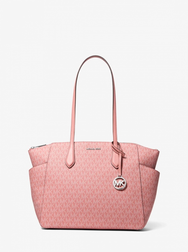 Marilyn Medium Signature Logo Tote Bag