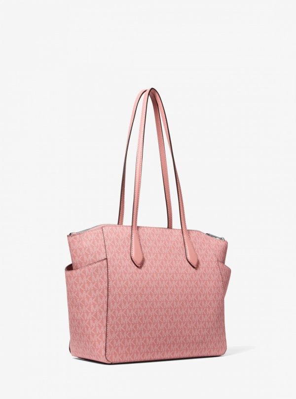 Marilyn Medium Signature Logo Tote Bag