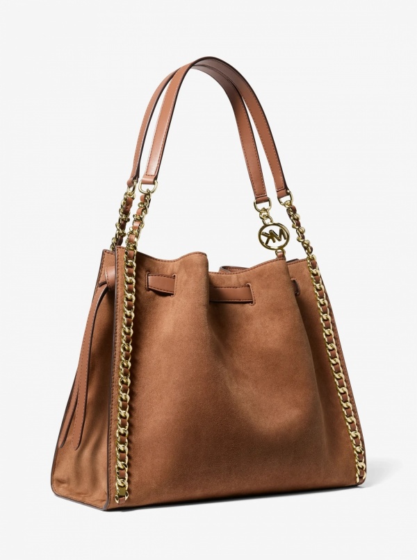 Mina Large Chain Shoulder Bag