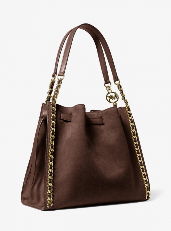 Mina Large Chain Shoulder Bag