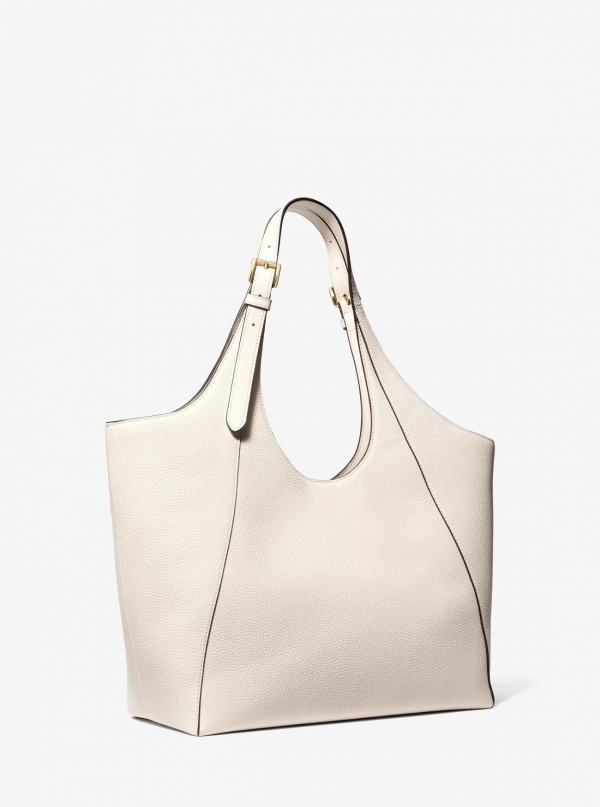Bernie Large Pebbled Leather Tote Bag