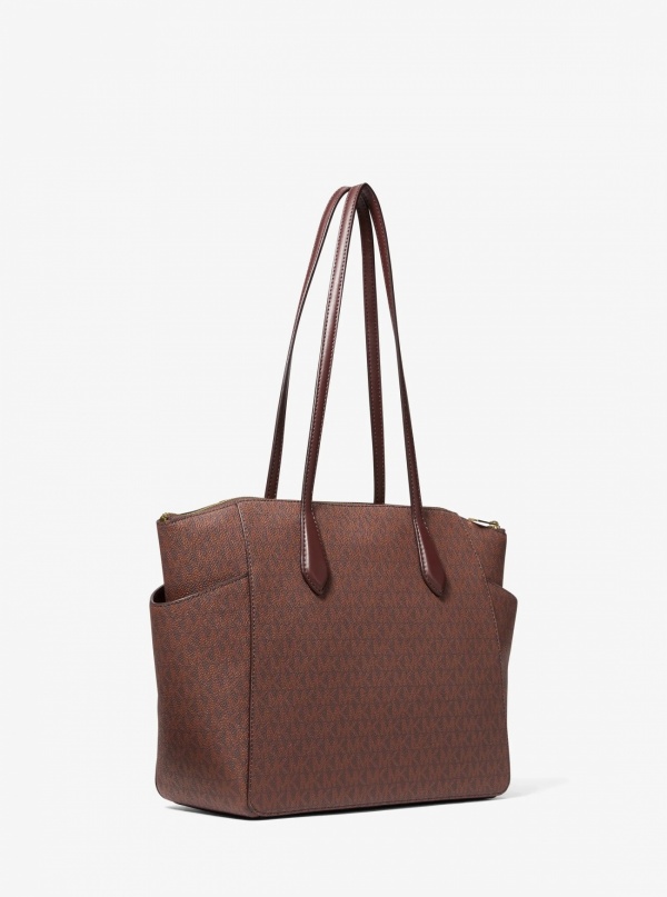 Marilyn Medium Signature Logo Tote Bag