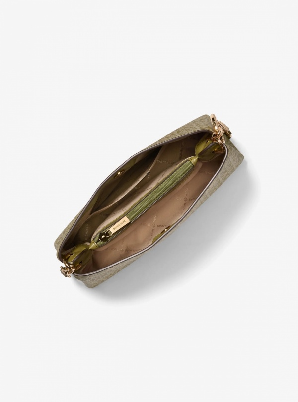 Christina Small Signature Logo Crossbody Bag