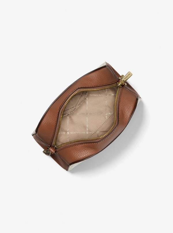 Ashton Extra-Small Signature Logo Camera Crossbody Bag