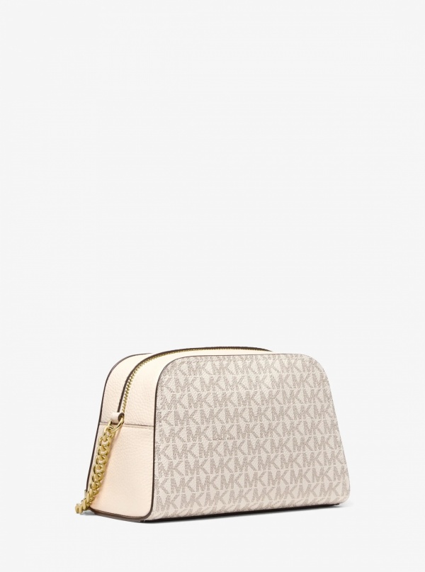 Ashton Extra-Small Signature Logo Camera Crossbody Bag