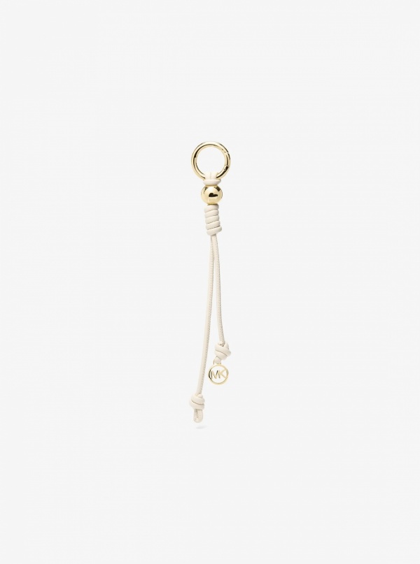 Gold-Tone Knot Bag Charm