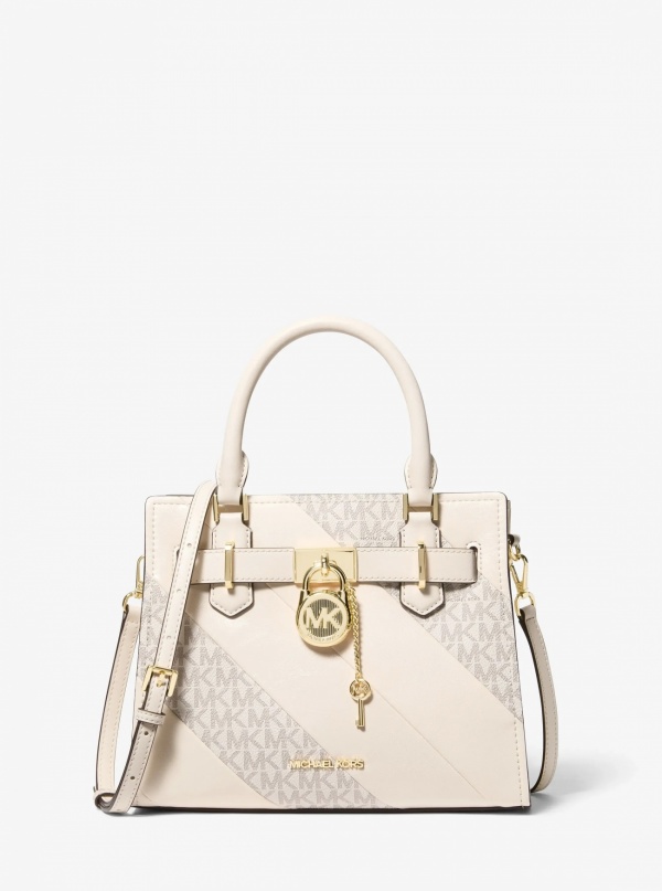 Hamilton Small Signature Logo Satchel