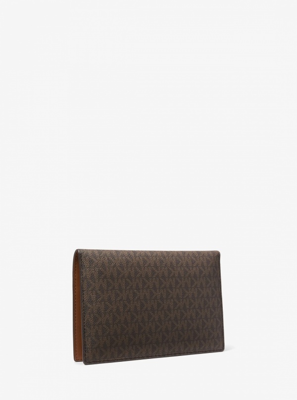 Jet Set Travel Signature Logo 2-in-1 Clutch