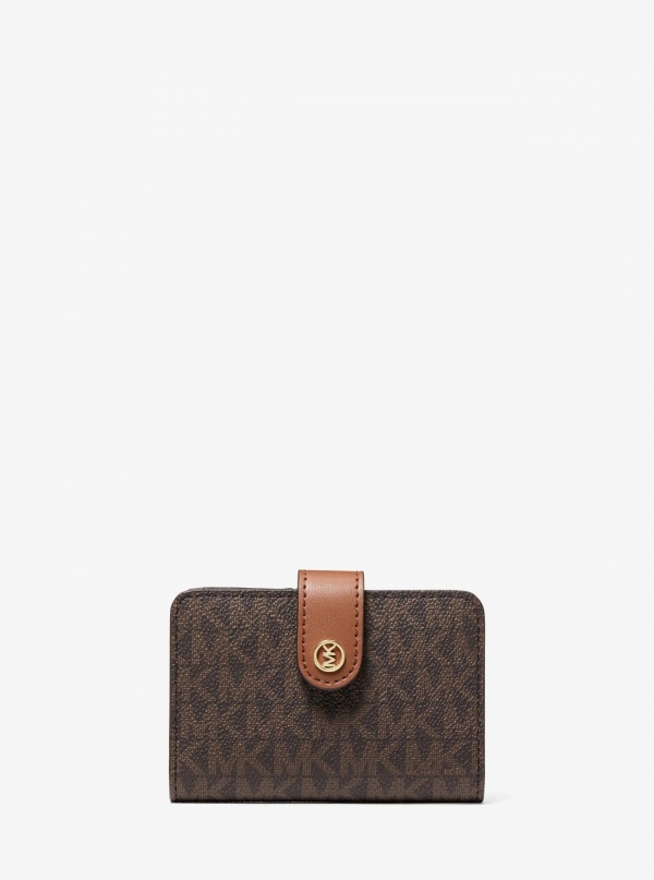 Jet Set Travel Small Signature Logo Billfold Wallet