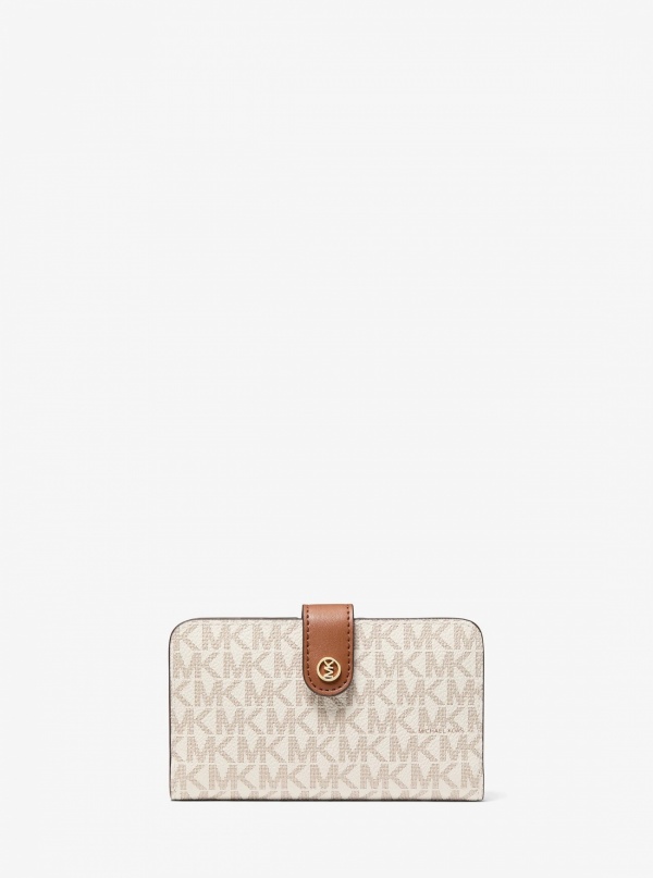 Jet Set Travel Medium Signature Logo Billfold Wallet