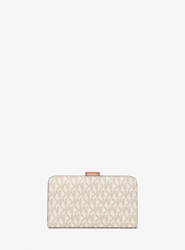Jet Set Travel Medium Signature Logo Billfold Wallet