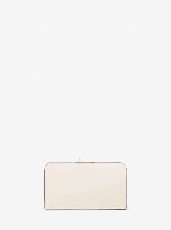 Jet Set Travel Medium Pebbled Leather Billfold Wallet