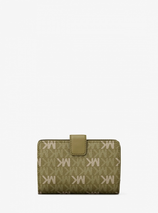 Jet Set Travel Medium Signature Logo Billfold Wallet