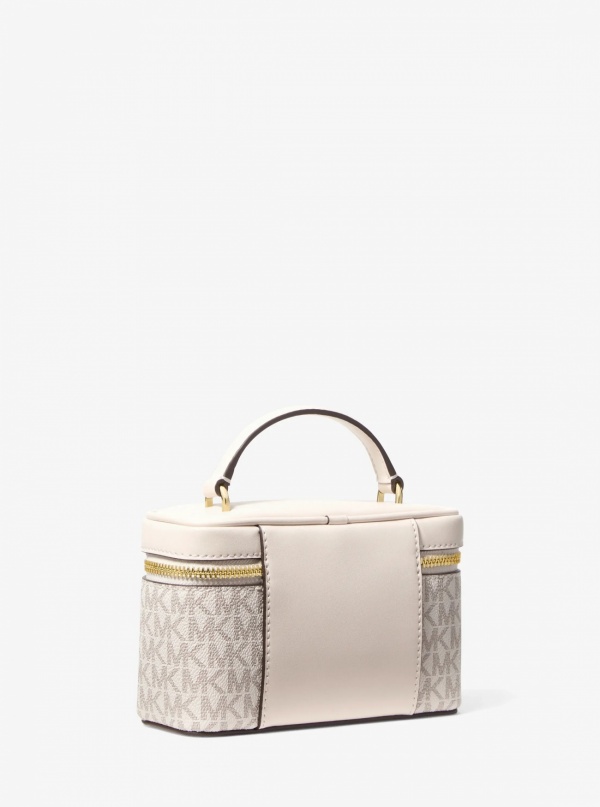 Vivi Small Signature Logo Vanity Crossbody Bag