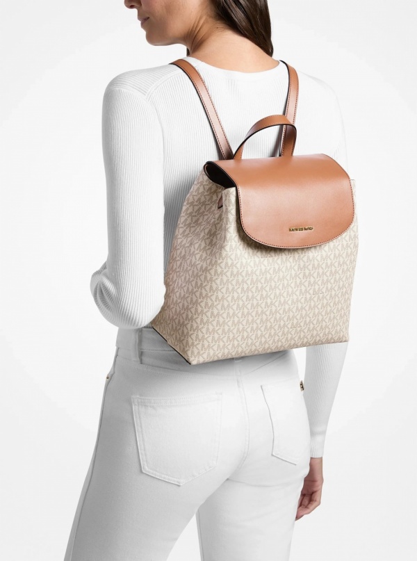 Maya Medium Signature Logo Backpack