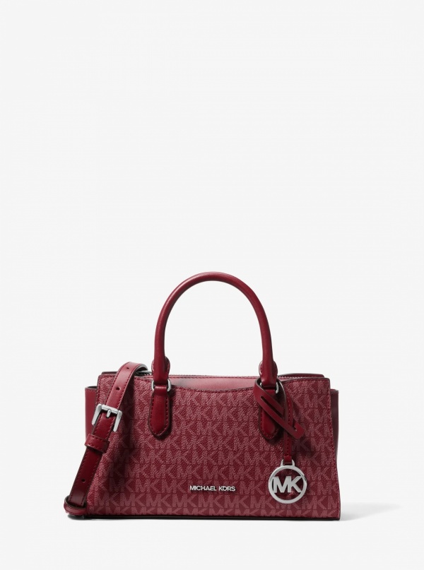 Arden Small Signature Logo Messenger Bag