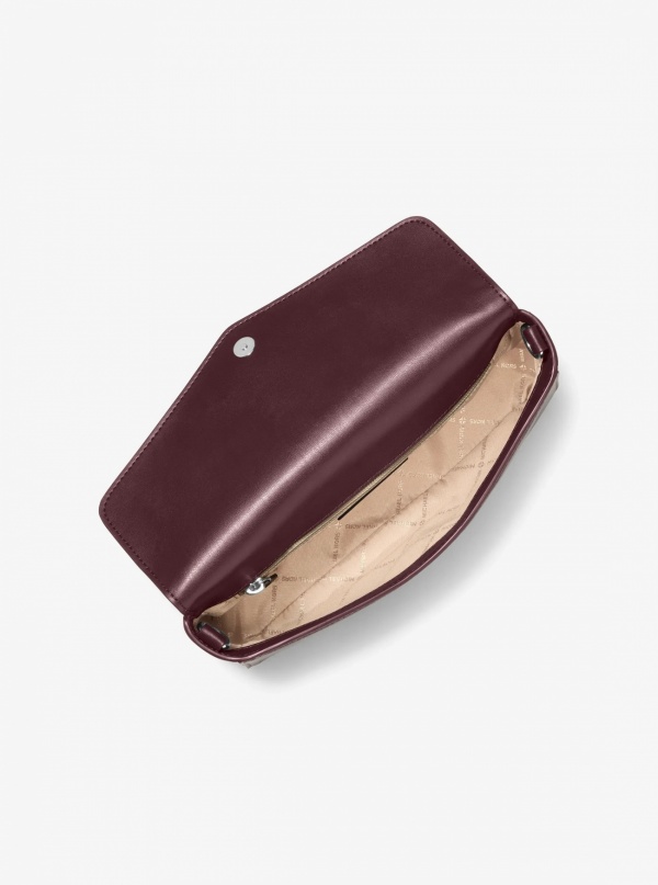 Kacey Medium Burnished Shoulder Bag