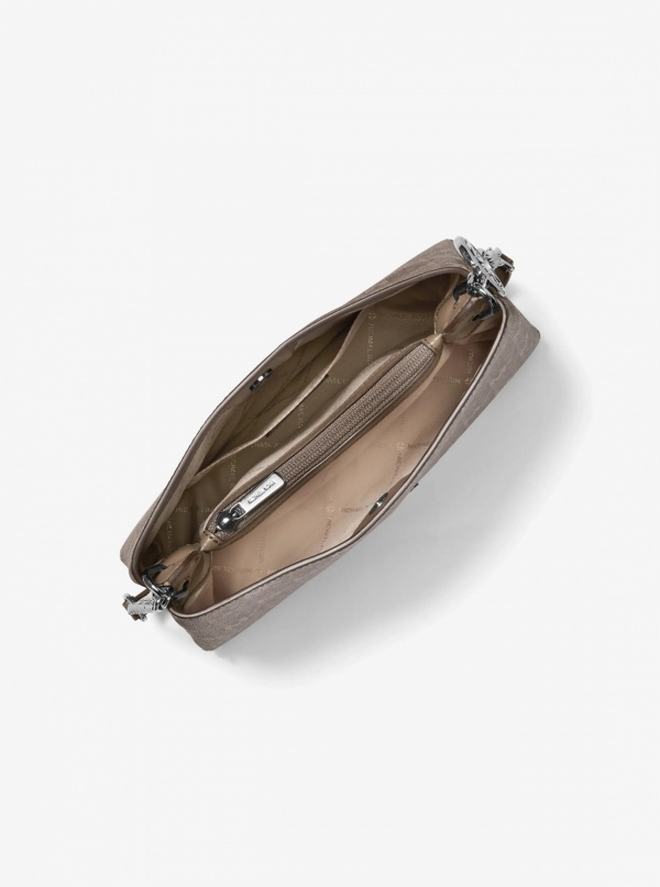 Christina Small Signature Logo Crossbody Bag