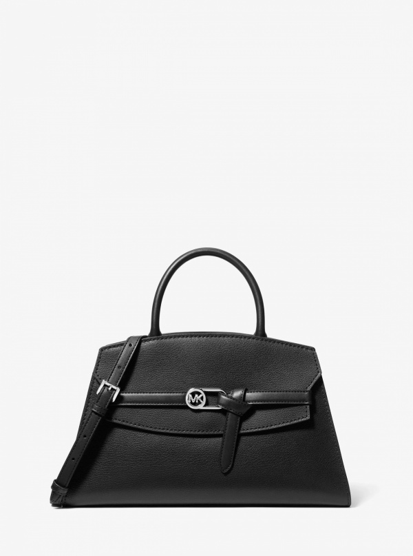 Greta Medium Leather Satchel