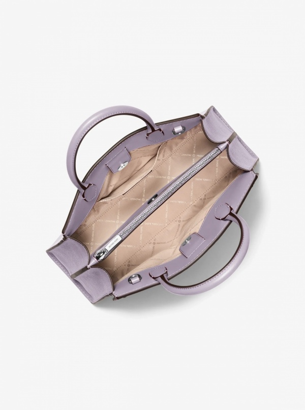 Greta Medium Leather Satchel
