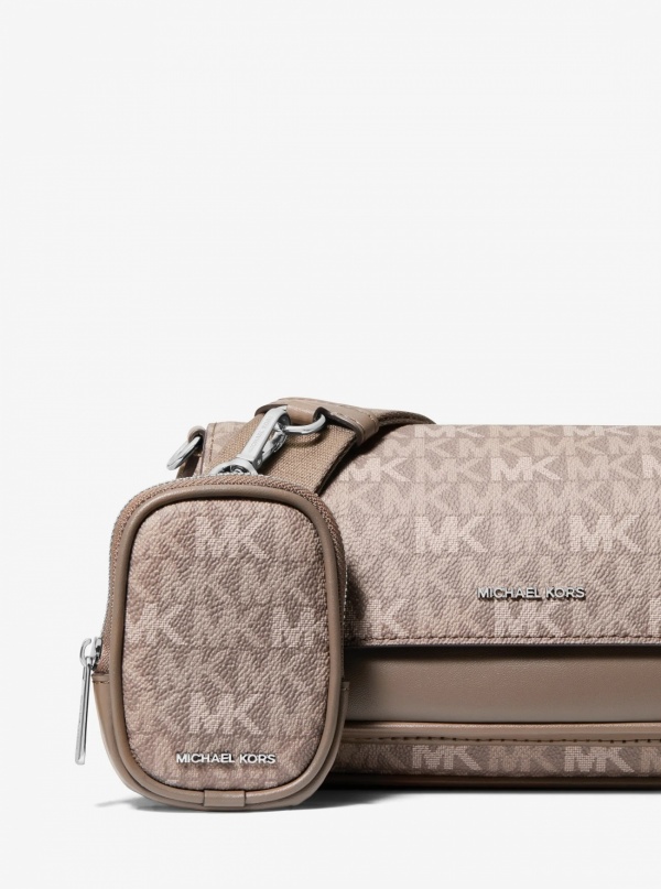 Jet Set Travel Small Signature Logo Crossbody Bag With Pouch
