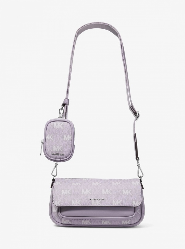 Jet Set Travel Small Signature Logo Crossbody Bag With Pouch