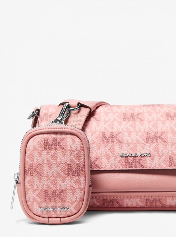 Jet Set Travel Small Signature Logo Crossbody Bag With Pouch