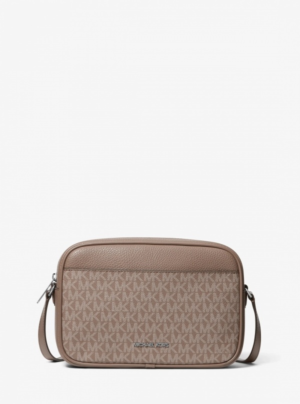 Jet Set Travel Large Signature Logo Camera Crossbody Bag