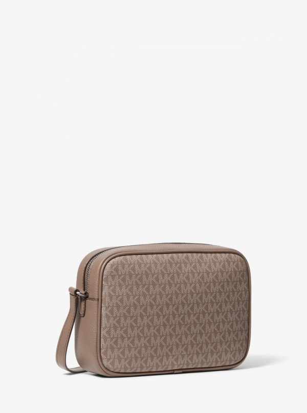 Jet Set Travel Large Signature Logo Camera Crossbody Bag