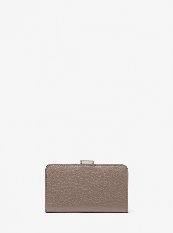 Jet Set Travel Medium Pebbled Leather Wallet