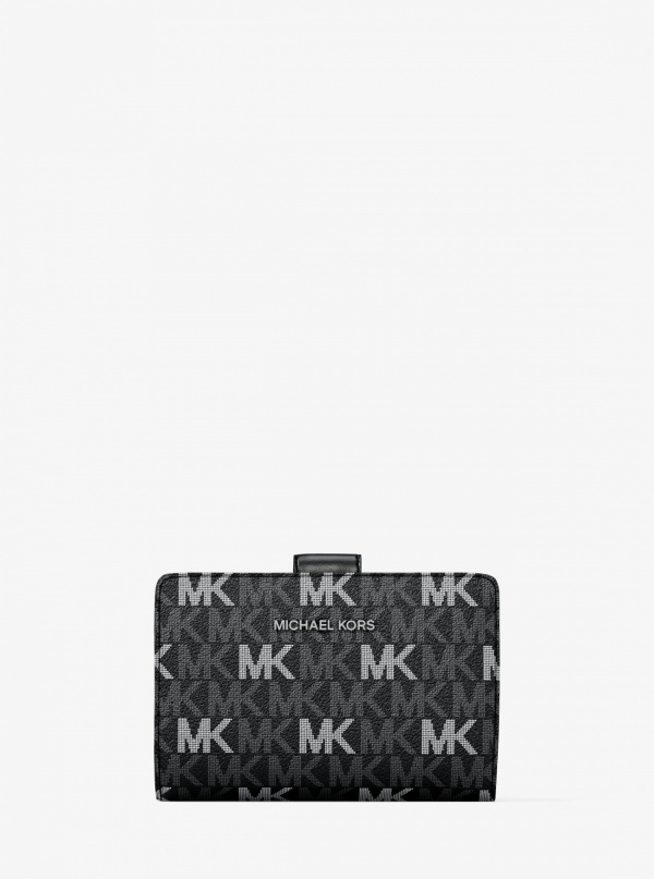 Jet Set Travel Medium Signature Logo Billfold Wallet