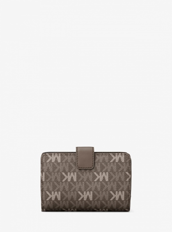 Jet Set Travel Medium Signature Logo Billfold Wallet