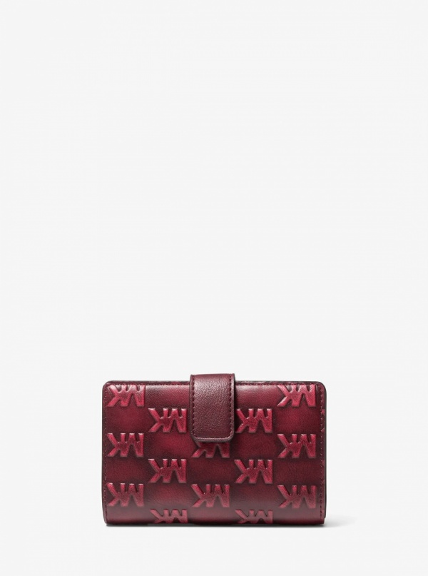 Jet Set Travel Medium Logo Embossed Wallet