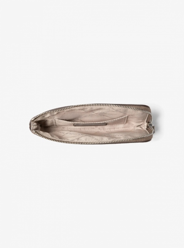Jet Set Travel Small Signature Logo Wristlet