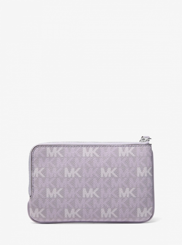Jet Set Travel Small Signature Logo Wristlet