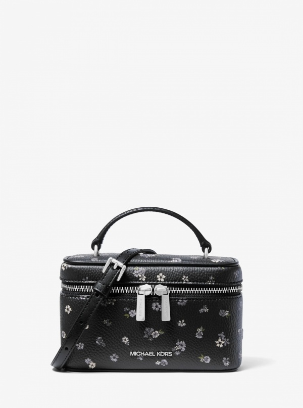 Vivi Small Floral Printed Vanity Crossbody Bag