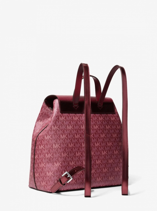 Maya Medium Signature Logo Backpack
