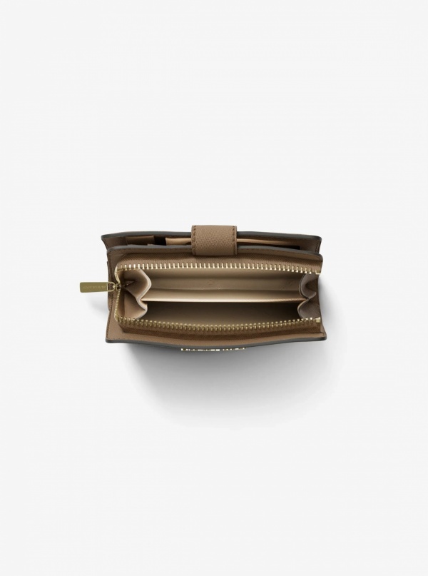 Medium Crossgrain Leather Wallet