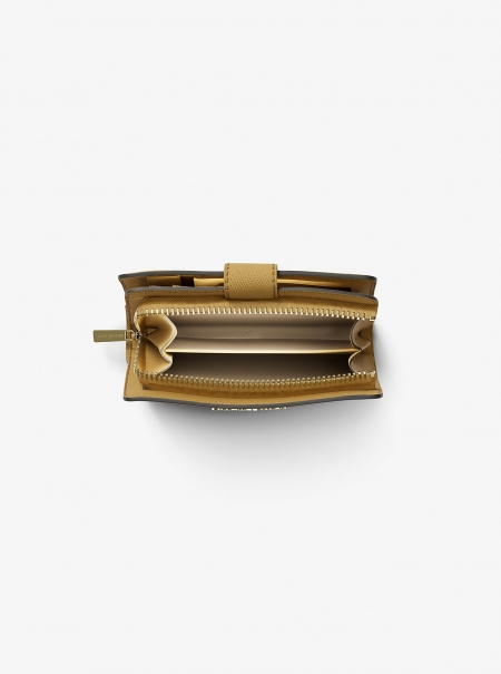 MICHAEL Michael Kors Medium Crossgrain Leather Wallet