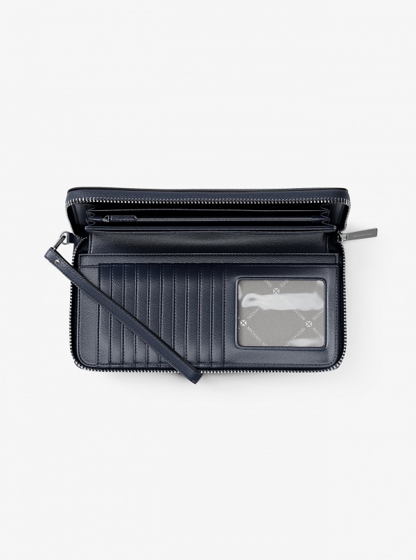Michael Kors Large Pebbled Leather Continental Wallet