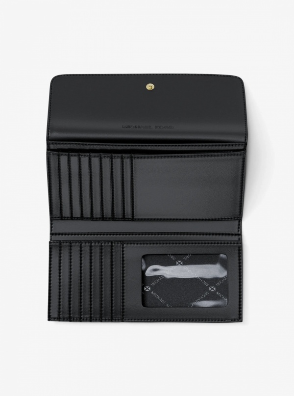 Michael Kors Jet Set Large Logo Trifold Wallet