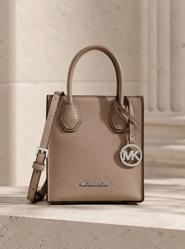 MICHAEL Michael Kors Mercer Extra-Small Pebbled Leather Crossbody Bag