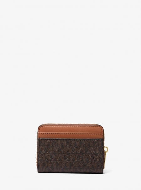 MICHAEL Michael Kors Jet Set Travel Medium Logo Zip-Around Card Case