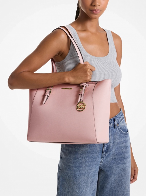 Michael Kors Charlotte Large Saffiano Leather 3-in-1 Tote Bag