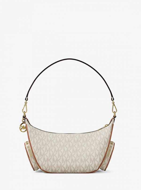Merritt Small Signature Logo Convertible Shoulder Bag