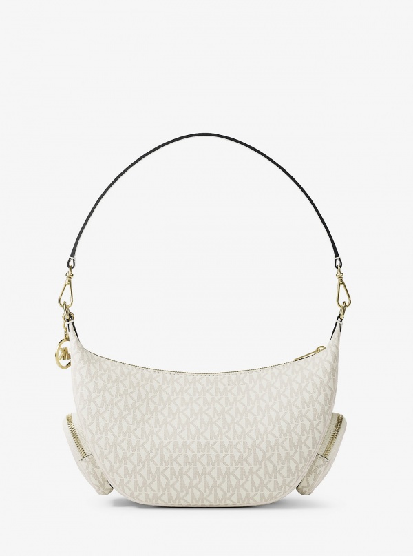 Merritt Medium Signature Logo Convertible Shoulder Bag