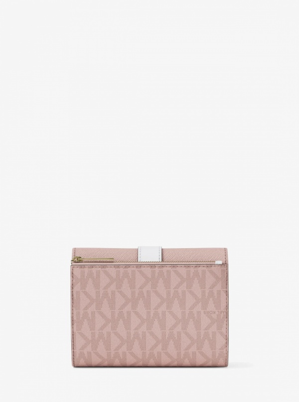 Greenwich Medium Signature Logo Trifold Wallet